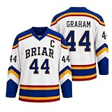 Off Campus Hockey Jersey Graham 44& Logan 22& Tucker 46& Di Laurentis 66 Briar U Jersey Sweatshirt Off Campus Merch Langarm Fashion Casual Pullover Sport Streetwear Top für Damen & Herren