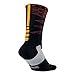 Nike Mens LeBron Hyperlite Basketball Socks Black MD