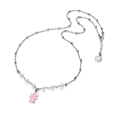 Collar Viceroy Jewels 1211C000-90 colgante forma de niña rosa