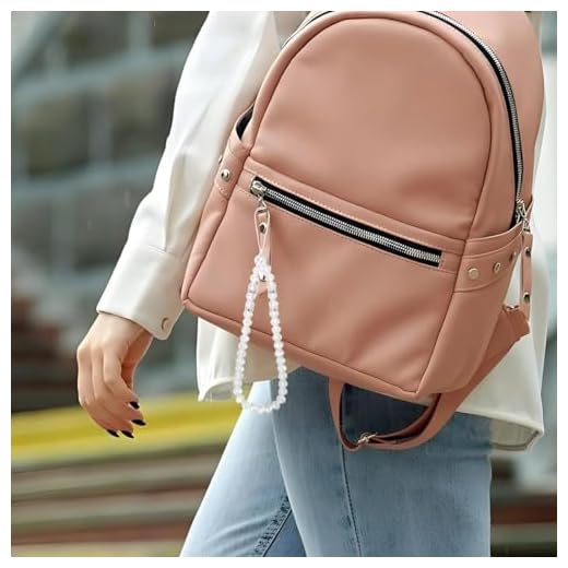 1PC Mobile Phone Lanyard Strap Bling Crystal Beaded Phone Charm Chain Bag Pendant Lanyard Strap Ladies Jewelry Wristband Accessories(White)