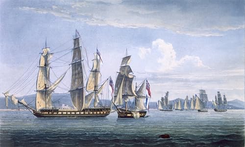 Lienzo de pintura la cattura di Le Sparviere cuadro de Whitcombe con textura artística