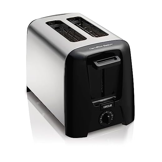 Torradeira Elétrica Hamilton Beach Cromada/Preta, 220v