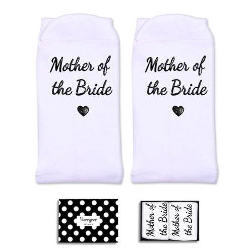 HAPPYPOP Mother of The Bride Gifts Socks