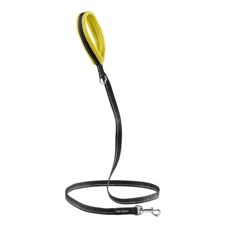 TRE PONTI GUINZAGLIO RETE MESH (GIALLO FLUO)