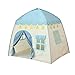 NUOBESTY Princesa Castillo Jugar Tienda Plegable Niños Casa de Juegos Bebé Gatear Tienda Tipi Pelota Niño Bola Océano Piscina Bola Pozo Emergente Juguete para Niñas Niños Azul