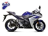 YAMAHA YZF R3 15-18 YAMAHA YZF R3 2015 2016 2017 2018 AUSPUFF TERMIGNONI EXHAUST FORCE EDELSTAHL EDELSTAHL