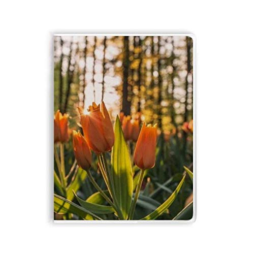 Carnet de notes souple arborant un motif floral sauvage pour écriture et dessin