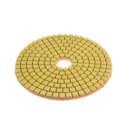 uxcell Diamond Polishing Sanding Grinding Pads Discs 4 Inch Grit 300 1 Pcs for Granite Concrete Stone Marble