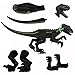 Jurassic Paradise Dinosaur Toy Building It Yourself Indoraptor Rex with Dinosaur Free Stickers(150psc) for Boy