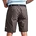 TRUEWERK Cloud Men's Work Shorts, Breathable, Moisture Wicking, Performance Utility Workwear, Deep Grey, L