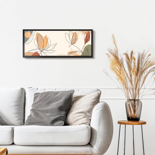 LaVie Home 8x20 Picture Frame for Wall Display, 8x20 Black Picture Frame with HD Plexiglas, 8 x 20 Frame 1 Pack, Display Frame for Vertical or Horizontal, Classic Collection