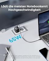 Anker Nano II 65W USB C Ladegerät Netzteil mit Schnellladeleistung – Ansicht 3