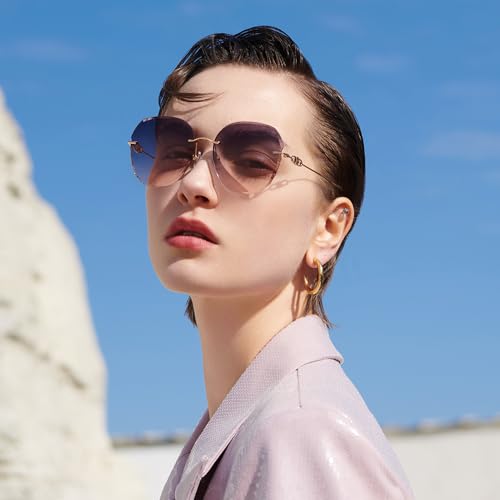 BOLON Women Lady Elegant Oversized Trendy Sunglasses, Exclusive Eyewear Brand of EssilorLuxottica4