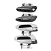 NPAUTO Exterior Outside Door Handle Compatible with 2002 2003 2004 2005 2006 Nissan Altima, Black 80429 80430 80431 80432, Set of 4