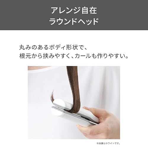 テスコム ヘアアイロン ストレートアイロン 26mm 海外対応 温度調整/メモリー 自動OFF 開閉ロック ラク抜きプラグ ブラック TS460A-K の商品画像 3