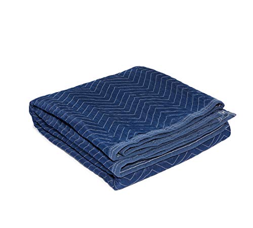 Moving Storage Packing Blanket - Super Size 40" x 74" Professional Quilted Shipping