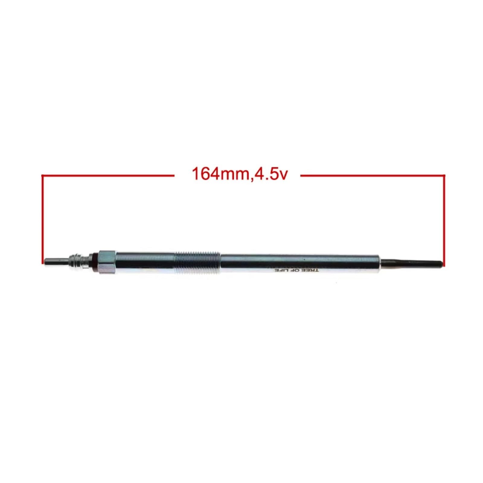 Bujía precalentamiento automóvil Compatible Con Para X-Trail 2014 2015 2016 2017 2018 2019 2020 2021 4X 11065-00Q0L Bujías Incandescentes De Doble Núcleo Para Diésel.
