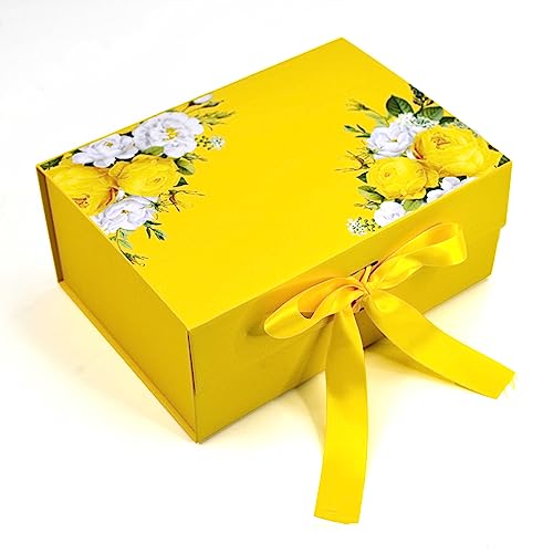 RBS® - Foldable Gift Box with Ribbon 23 x 16 x 10cm Multipurpose Gift Boxes for Packaging (1 Pack) Readymade Gift Boxes for Presents, Gift packing Box, Reuse Empty Gift Box, Hamper box (Nehas) (B0C8DCHLYS) Amazon Price History, Amazon Price Tracker