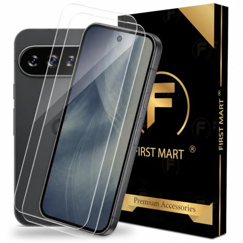 Image of FIRST MART Screen Protector for Google Pixel 11 | Borderless Edge-to-Edge Tempered Glass, Anti-Dust Mesh, Case-Friendly | Pack of 2