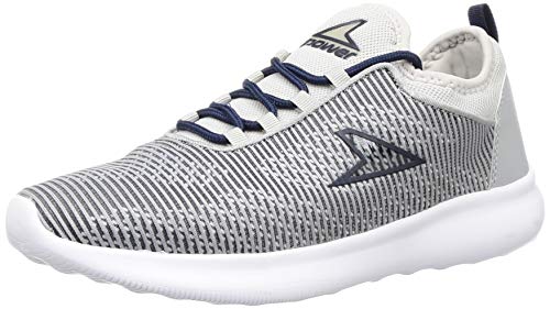 Power Men's Drift Iron Grey Training Shoes-8 UK (8082078)