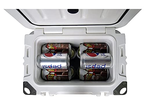Fatboy 10QT Rotomolded Cooler Chest Ice Box Hard Lunch Box (Coral)
