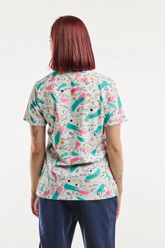 Tunique médicale femme stretch AELIN blouse légère ajustée