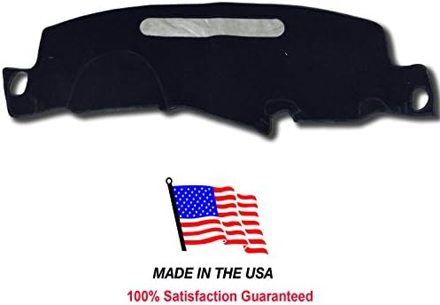1998-2004 Chevy Blazer Mini S-10 Carpet Dash Cover Mat Pad CH84 (Black)
