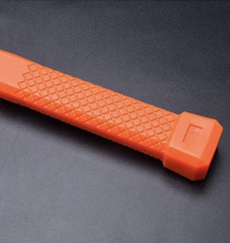 Miniatura 3 de Edward Tools Dead Blow Hammer 2 LB - Martillo soplador de mazo de acero para no rebote - Cubierta de poliéster naranja de alto impacto para evitar
