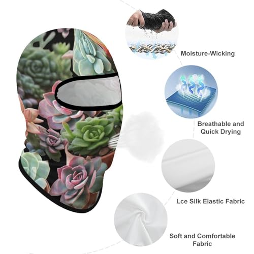 Balaclava para hombre, máscara para esquí y ciclismo, cubreboca térmico y transpirable para invierno miniatura 3