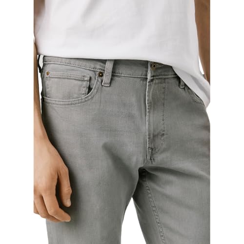 Pepe Jeans Herren Tapered Jeans Stanley Jeans, Grau (Grey), 40W / 34L, Grau, 40 W/34 L – Ansicht 9