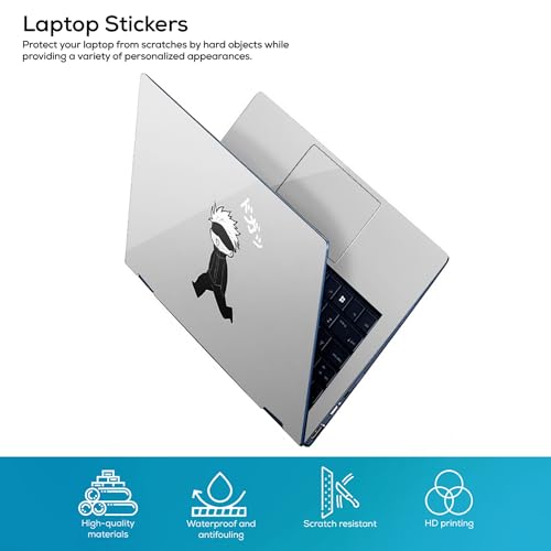 Image of Laptop Skin /Sticker /Cover Bubble-Free| Laminated| Removable| HD Quality Sticker for Laptops Upto 15.6 Inches Compatible with Hp /Dell /Acer /Lenovo /Asus etc.(Anime-224)