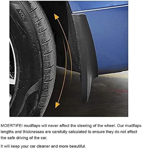 4 Pezzi Auto Parafanghi per BMW X3 E83 2005-2010