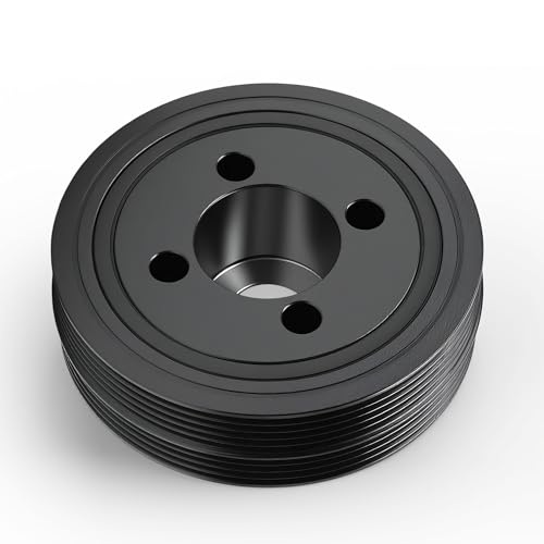 Loautong Harmonic Balancer Crankshaft Pulley for Saab 9-2X H4 2.5L 2005-2006