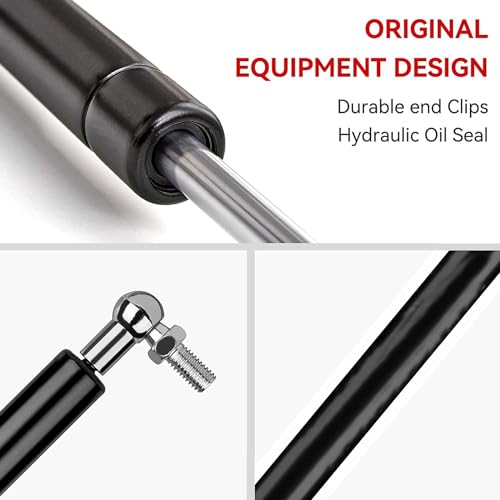 Image of RAB Gas Pumps, Gas Struts, Gas Shocks Lift Support for Cabinet (Code- Gas Pump normal, Size- 12 inch Load Capacity:- 15 kg, Color- Black, Pack of 1 Set of 2 PCS)