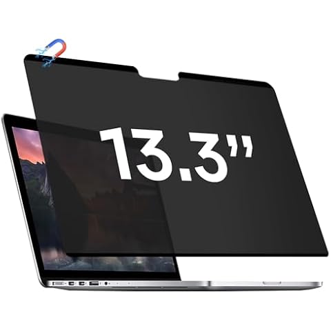 Lifipy Magnetic Privacy Screen Filter for MacBook Cover