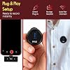 Sistema de micrófono de solapa inalámbrico Pyle | Micrófono de clip con cancelación de ruido, montaje magnético, batería de 8H, estuche de carga, protectores de viento | USB-C plug and play para vlogging, entrevistas, transmisiones y podcasts inalámbrico 4