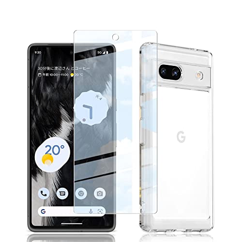 y1+1zΉ Google Pixel 7a p tB KX tیtB+ TPU P[X {Ɏqfލ̗p MNV[ LbYP[^C Pixel 7A p KXtB dx9H ϏՌ   Uh~ P