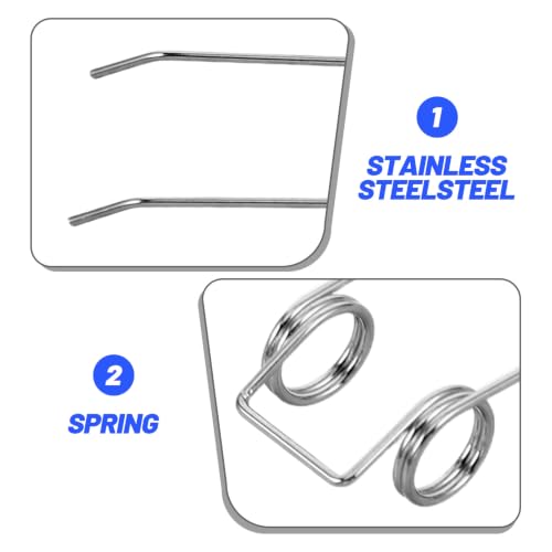 Repuestos para tapa de tetera: muelles de torsión de acero inoxidable para olla a presión miniatura 3