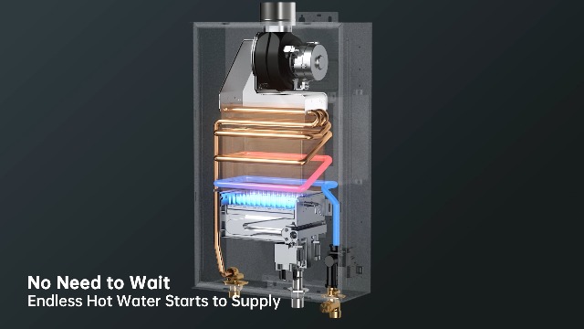 その他 water heater new LPG EZ Deluxe Tankless Water Heater - 3.4 GPM - Propane (LPG