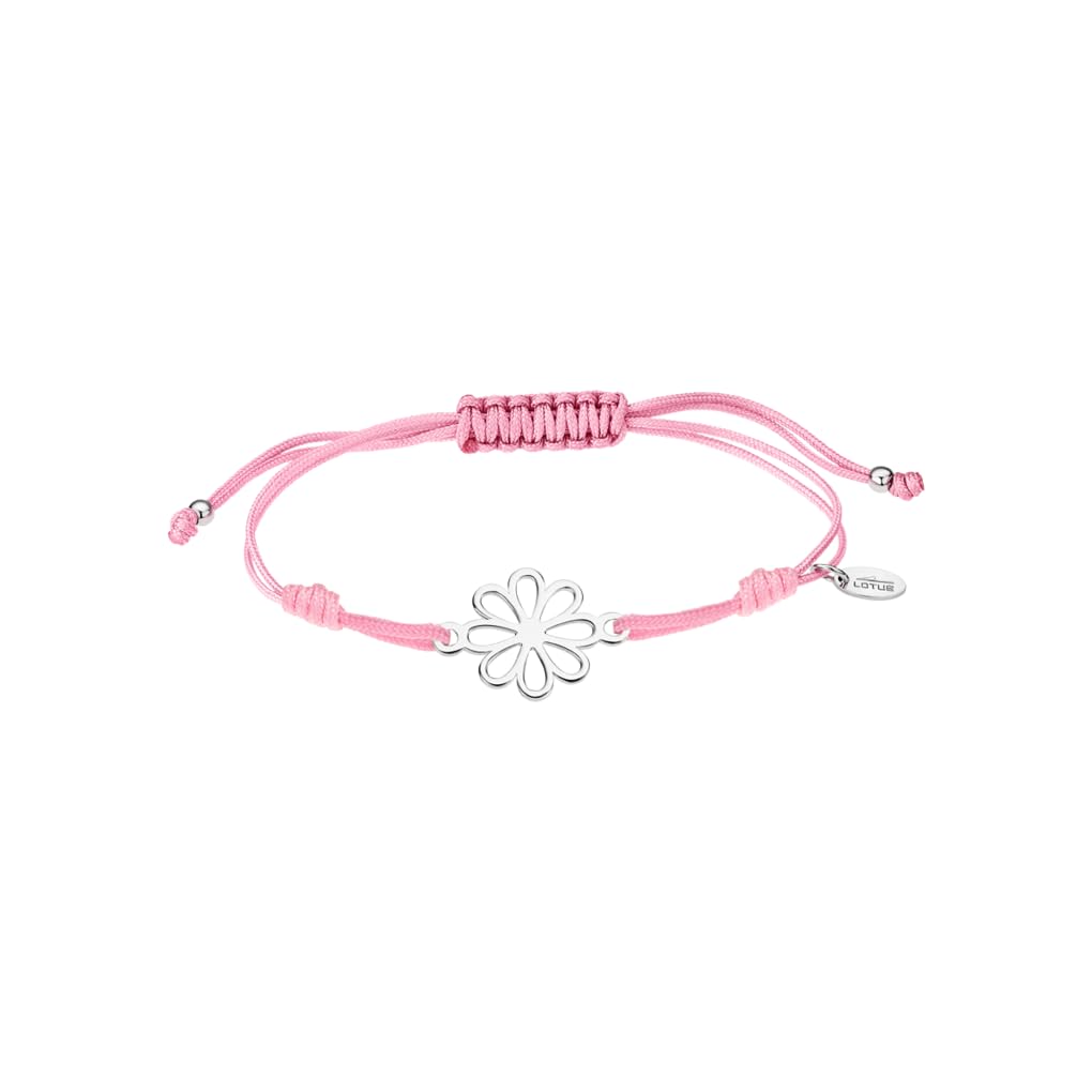 LOTUS Reloj Niña Analógico de Acero Inoxidable y Cuero Blanco | Movimiento de Cuarzo, Reloj Infantil, Cristal de Alta Resistencia, Resistente al Agua 5 ATM, 18406/K, Junior Collection