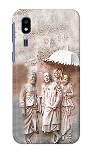 Image of PRINTFIDAA Printed Hard Back Cover Case for Samsung Galaxy A2 Core Back Cover (Sai Baba) -1803