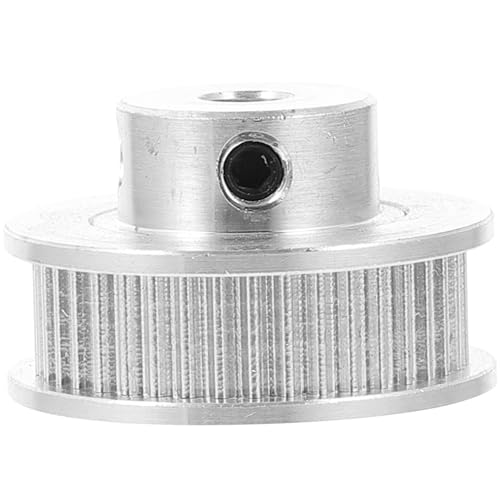 Zerodeko Sturdy Aluminum Synchronous Pulley Wheel Teeth Timing Pulley for Printer Accessories Low Noise and Accurate Transmission for CNC and Milling Machines