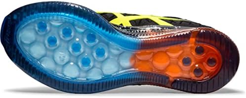 ASICS Tênis masculino Gel-Quantum Infinity, Preto/amarelo seguro