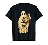 Vintage Spooky Floral Gothic Halloween Ghost Art