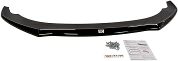 Front Bumper Lip Spoiler Compatible with Audi S7 / A7 S-LINE C7 Facelift (2014-2017) Maxton Design Splitter