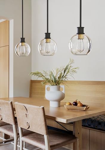 Plafonnier moderne globe pour éclairer une entrée sombre avec style