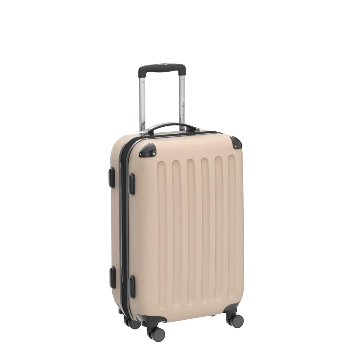 HAUPTSTADTKOFFER - Spree - Maleta rígida, Trolley expandible, Equipaje de Viaje, 4 Ruedas Dobles, TSA, 65 cm, 74 litros, Champán — view 249