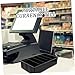 Healifty Drawer Stand Money Organizer Tray for Coins Bills Cards Professional Desktop Holder for Supermarket Shop Office Use Smooth Polished Surface Practical Cashier Storage Box
