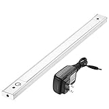MODERNES DESIGN - Dank ihres edlen Chrom-Designs und ihrer extra flachen Form, lassen sich unsere Led-Unterbauleuchten hervorragend in Regale, Vitrinen oder andere Möbelstücke integrieren und geben Ihrem Zuhause einen neuen Touch.