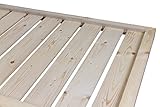 Kistenkolli Altes Land Hundebett Holzunterlage optional mit Kissen 110x79x4,5cm Hundekorb Tierbett Hundekissen Schlafplatz Vintage Hundesofa (Natur ohne Kissen)